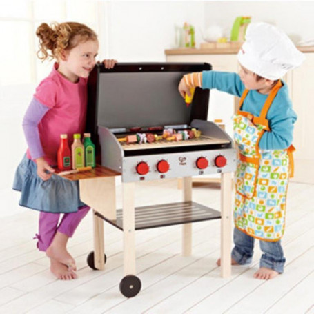 Hape Gourmet Grill with Food
