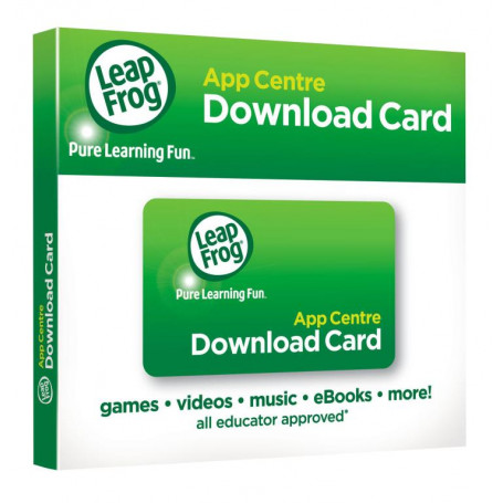 LeapFrog App Download Card