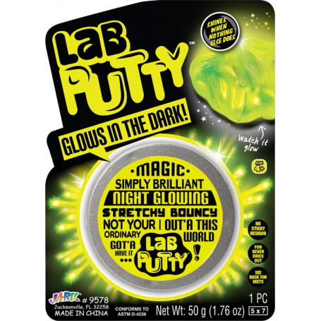 JA-RU LAB PUTTY GLOW IN DARK