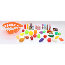 Fun Market 40Pc Basket With Food