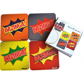 Big Bang Theory - Bazinga! Coaster Set