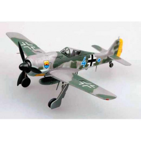 EASYMODEL FW190A8 BULE 4 12JG5 COMMANDER 1944-EAS-36363