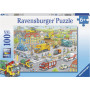 Ravensburger - Vehicles in the City Puzzle 100pc