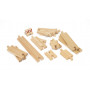 BRIO Tracks - Starter Track Pack "B", 13 pieces