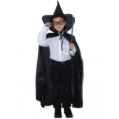 Child Wizard Set - Cape, Hat & Wand