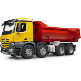 BRUDER 1:16 MERCEDES HALFPIPE DUMP TRUCK