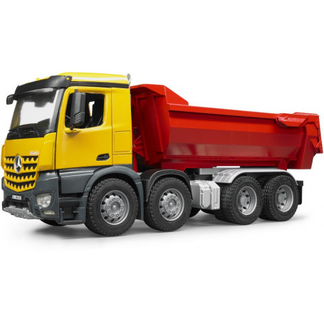 BRUDER 1:16 MERCEDES HALFPIPE DUMP TRUCK