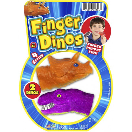 FINGER PLAY DINO 2 PACK