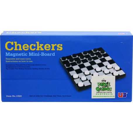 Magnetic Checkers 7''