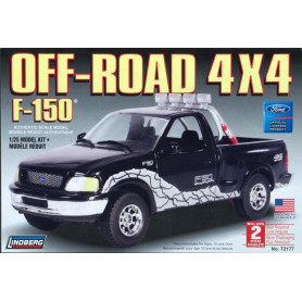 1:25 Ford F-150 Off Road 4 x 4 Plastic Kit