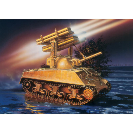ITALERI 1/35 TANK SHERMAN M4A3 CALLIOPE