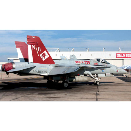 ACADEMY 1/72 USMC F/A 18A+ VMFA -232 Red Devils +AUST DECALS