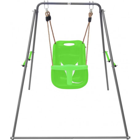 Lifespan Kids Bobcat Foldable Baby Swing Green