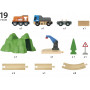 BRIO Set - Starter Lift & Load Set "A", 19 pieces