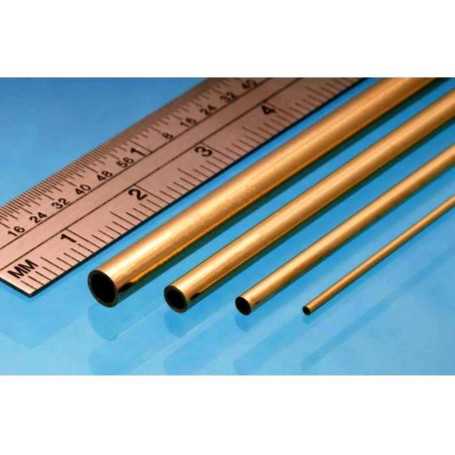 Albion BRASS C CHANNEL 1.0x2.5x1.0x305mm-ALB-CC2