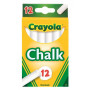 CRAYOLA 12 WHITE CHALK
