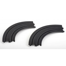 AFX 9INCH 1/4R CURVE TRACKNPR)