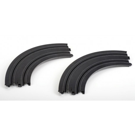 AFX 9INCH 1/4R CURVE TRACKNPR)