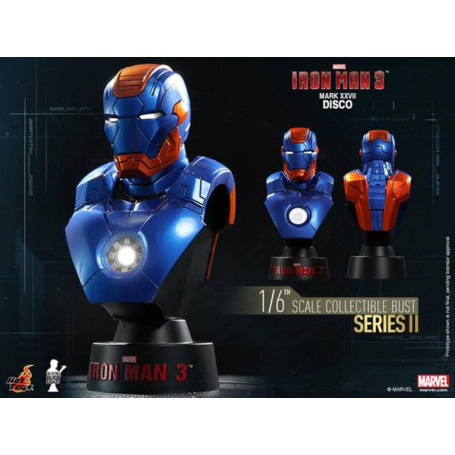 Iron Man 3 Mark 27 Disco 1:6 Scale Bust
