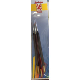 A.J.LEEMAN BRUSHES SMALL ASSTD SIZES