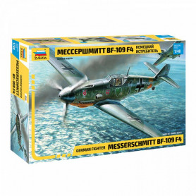 GERMAN FIGHTER MESSERSCHMITT Bf 109 F-4 1/48