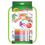 Dry Erase Board with 8ct washable Markers