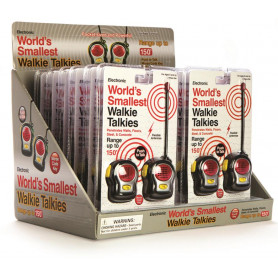 WORLDS SMALLEST WALKIE TALKIES #12/48