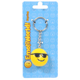 EMOTI KEY/BAG BLING RING 4 ASSTD