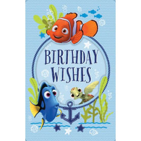 CARD DISNEY FINDING NEMO CIRCLE