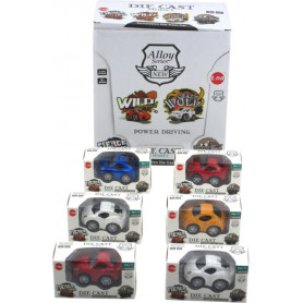 Little Wild Crazy Cars - Pull Back, Asst Colours