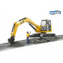 BRUDER  MINI EXCAVATOR W/- WORKER
