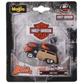 1:64 Muscle Machines Ford Harley Davidson