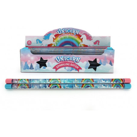 UNICORN GLITTER WAND (45CM)