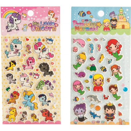 PUFFY STICKERS FANTASIA CASTING #12/600