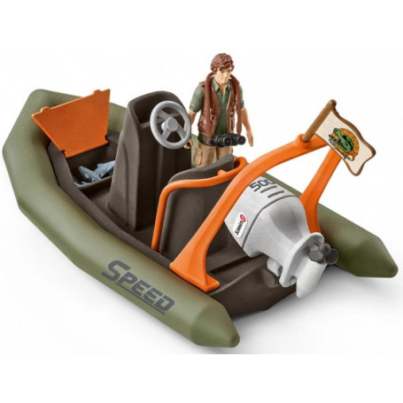 Schleich - Dinghy with Ranger