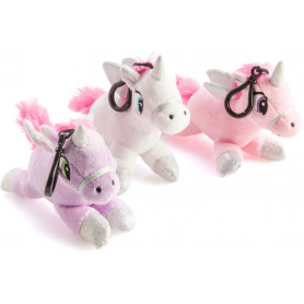 Plush Keychain W/sound Unicorn