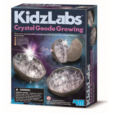 CRYSTAL GEODE GROWING KIT: KIDZ LAB