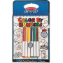 M&D - On The Go - Color by Numbers Book -Blue