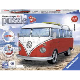 Rburg - VW Kombi Bus Puzzle 3D Puzzle 162pc