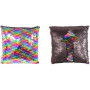 30X30CM RAINBOW SEQUIN CUSHION Make your own design!