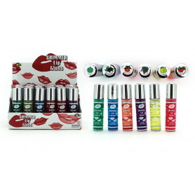 LIP GLOSS - SHIMMER FLAVOURED ROLL ON ASSTD
