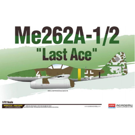 Academy 1/72 Me262A-1/2 "Last Ace" LE: