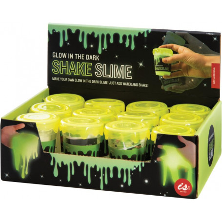 IS GIFT Shake Slime - MYO Glow In The Dark Slime (12/Disp)