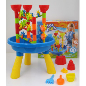 Mega Water Park Play Table - Turning Water Wheels