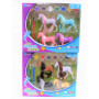 Paint Your Own 4Pce Horse Set - 8 DIY Paints & Brushes Asst
