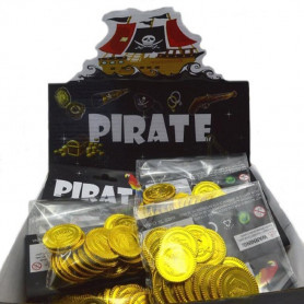 Pirate Coins Gold 3.5cm