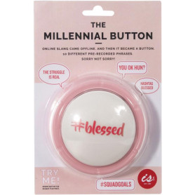 IS GIFT The Millennial Button (min 12)