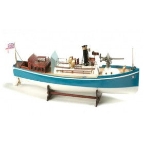 BILLINGS BOAT HMS RENOWN PATROL BOAT  ( CABIN + FRONT GUN )