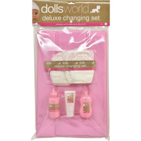 DOLLSWORLD DELUXE CHANGING SET