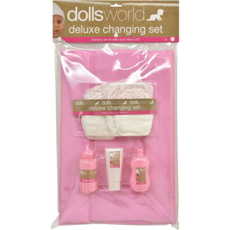 DOLLSWORLD DELUXE CHANGING SET